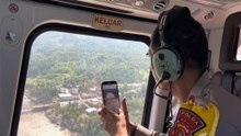 Kapolda Aceh Tinjau Dampak Bencana Alam Lewat Udara