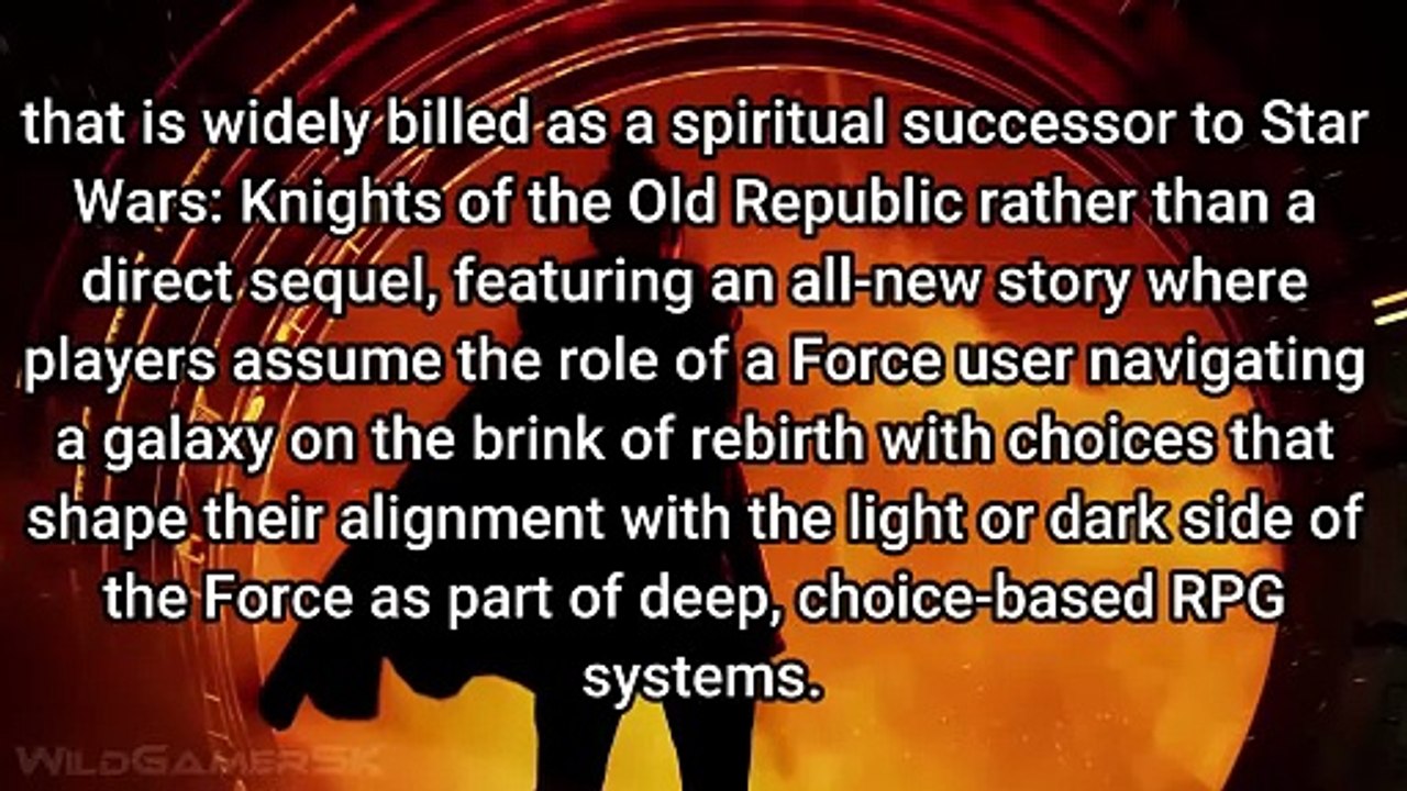 STAR WARS FATE OF THE OLD REPUBLIC Game Reveal (2029)