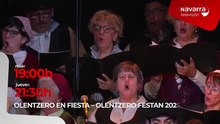 Concierto Olentzero en fiesta - Olentzero festan 2025, este miércoles a las 19:00 y el jueves a las 21:30 horas