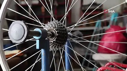 ‘Bu bisiklet insanı yormuyor’ diyerek tasarladı, gören herkes şaşırıyor