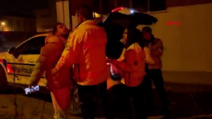 Alkollü motosiklet sürücüsünün polise direnen arkadaşı gözaltına alındı