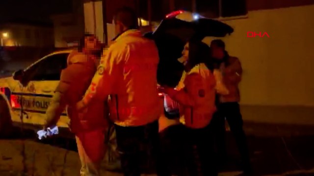 Alkollü motosiklet sürücüsünün polise direnen arkadaşı gözaltına alındı