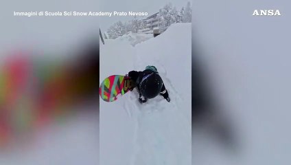 Copiose nevicate sulle Alpi Marittime, superato il metro a Prato Nevoso