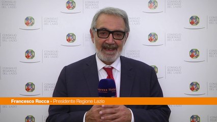 Lazio, Rocca "La manovra guarda al futuro e alla crescita"