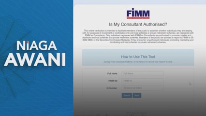 FIMM tegur 5 perunding skim unit amanah kerana salah laku