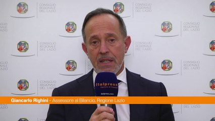 Lazio, Righini "Nella manovra provvedimenti importanti su fisco e investimenti"