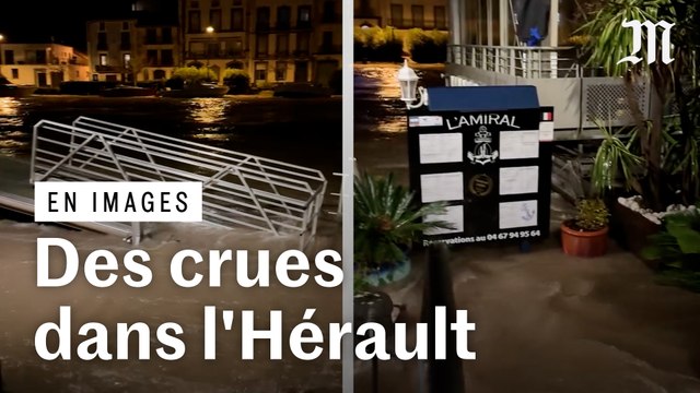 L’Hérault connaît des crues exceptionnelles