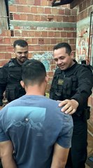 Vídeo: Membro de facção debocha da polícia, é preso e delegado reage: 'Sua ceia de Natal será na cadeia'