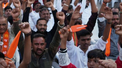 Delhi: Bangladesh High Commission के बाहर VHP Protest