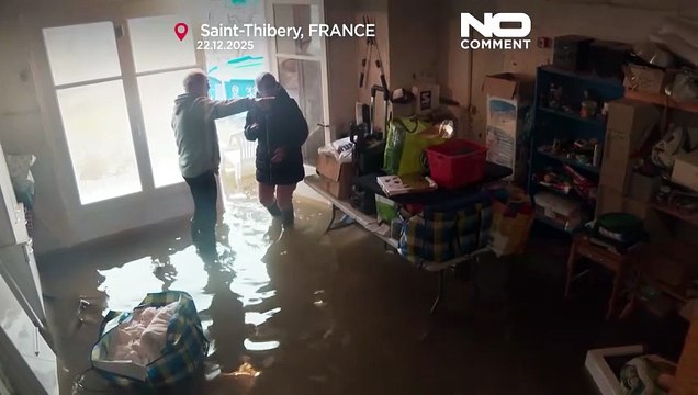 Проливные дожди вызвали масштабные наводнения на юге Франции