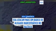 EUA atacam mais um barco de alegado contrabando de droga no Pacífico oriental, matando uma pessoa