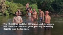 UK on track for warmest year on record, Met Office says