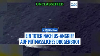 US-Militär tötet Verdächtigen auf Drogenschmuggelboot im Pazifik
