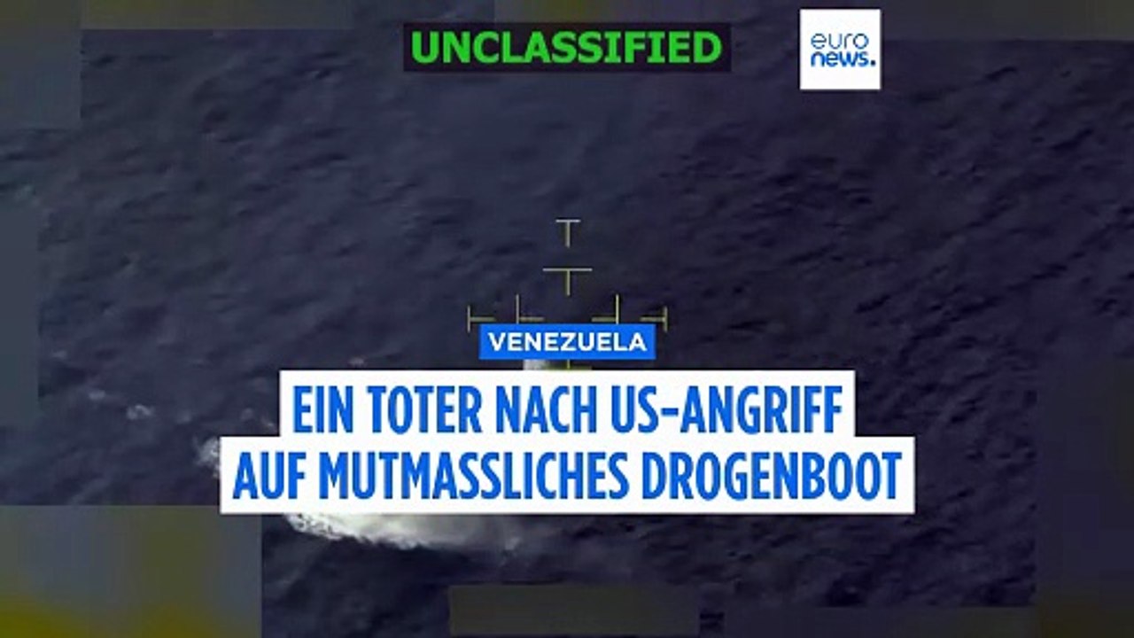 US-Militär tötet Verdächtigen auf Drogenschmuggelboot im Pazifik