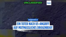 US-Militär tötet Verdächtigen auf Drogenschmuggelboot im Pazifik