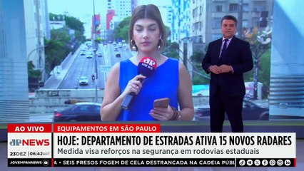 DER-SP ativa 15 radares em rodovias estaduais