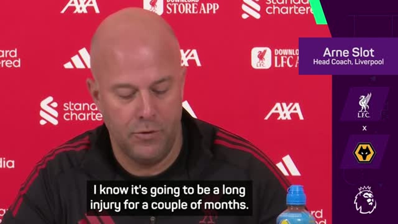 Slot disappointed by brutal Isak injury