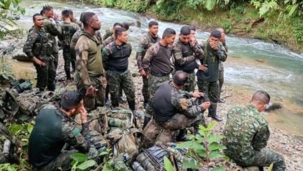 18 soldados fueron liberados en el Chocó