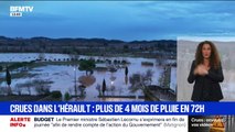 Crues dans l’Hérault: plus de quatre mois de pluie en 72 heures