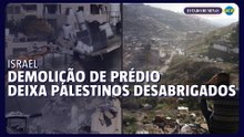 Demolição de prédio em Jerusalém Oriental deixa famílias palestinas sem casa