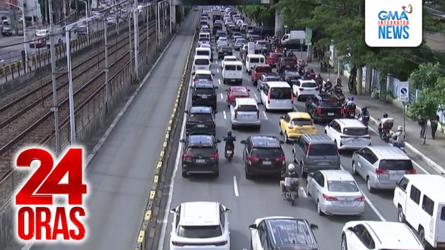 Road reblocking sa EDSA mula kanto ng Roxas hanggang kanto ng Taft, simula na bukas | 24 Oras