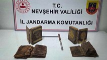 Nevşehir’de tarihi eser niteliği taşıdığı değerlendirilen 2 Tevrat ele geçirildi