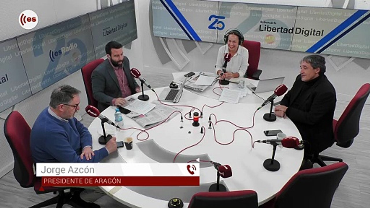 Entrevista a Jorge Azcón en 'Es la Mañana de Federico'