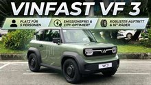 VinFast VF 3 – Das clevere Citycar mit Platz für 5 und E-Antrieb