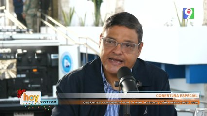 Juan Manuel Méndez da inicio al "Operativo conciencia por la vida navidad y año nuevo 2025’2026" | Hoy Mismo