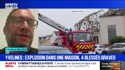Explosion dans les Yvelines: Bertrand Houillon, maire (DVG) de Magny-les-Hameaux, décrit “un souffle particulièrement important”