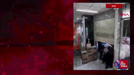 Bursa'da çeyiz mağazası açılışında izdiham