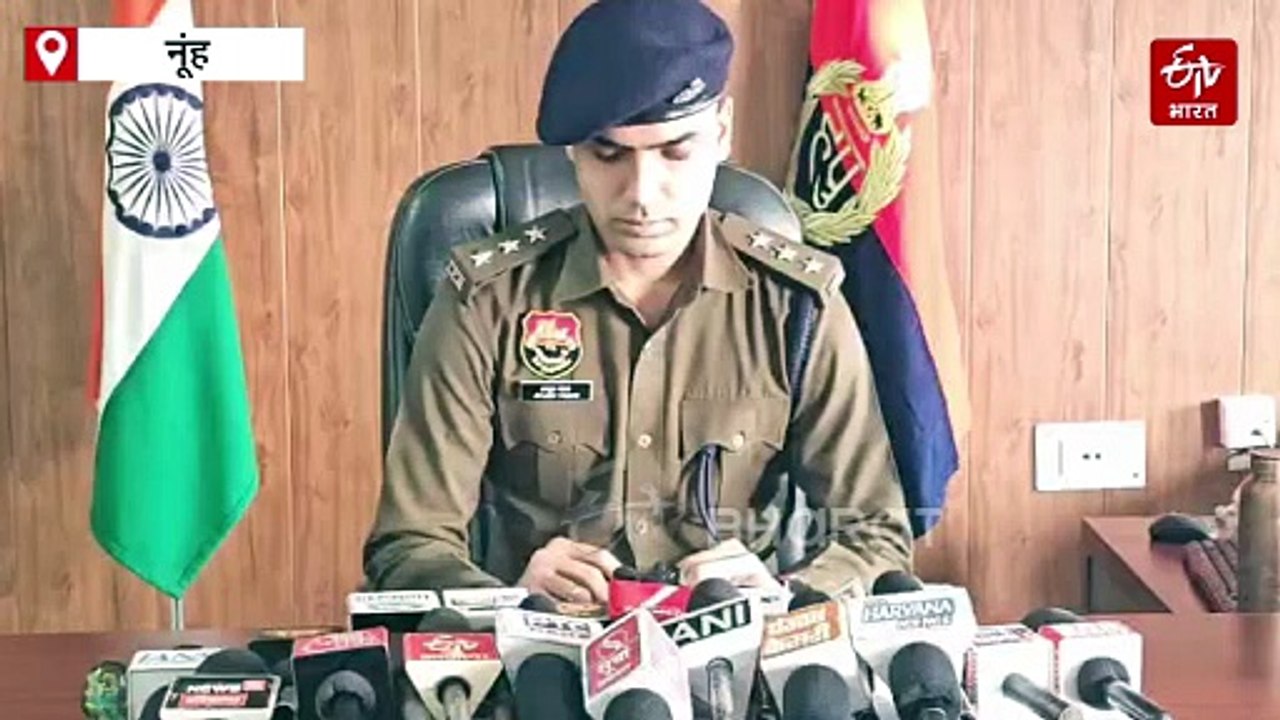 नूंह पुलिस का बड़ा एक्शन: अवैध पटाखों का जखीरा जब्त, एटीएम लूट में की पांचवीं गिरफ्तारी और 39.55 ग्राम हेरोइन बरामद