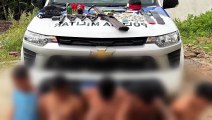 Quatro Jovens Presos e Menor Apreendido por Tráfico e Homicídios em Cabo de Santo Agostinho: Tropa do Sonic sob Investigação