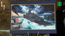 Trump anuncia nueva clase de buques de guerra que llevará su nombre