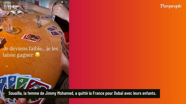 Un Noël loin de Paris... Souailla, la femme de Jimmy Mohamed, a pris le large avec leurs trois enfants ! Cap sur une ville prisée, à 7000km du foyer