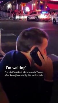 A viral video appears to show French President Emmanuel Macron being blocked by New York police to allow Donald Trump’s motorcade to pass. Reports suggest even a call to the US President didn’t help. #CitiNewsroom #UNGA80 See less