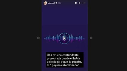 El revelador audio que publicó Luciana Salazar de Martín Redrado por Matilda