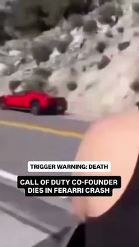 L'horrible accident de voiture qui a provoqué la mort de la star des jeux vidéos, Vince Zampella a été entièrement filmé