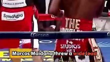 Adrien Broner WOBBLES after Marcos Maidana's MASSIVE lead hook!