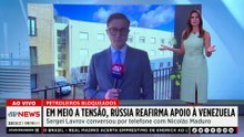 Rússia reafirma apoio à Venezuela em meio a tensões com os EUA