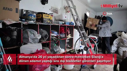 26 yıl sonra Almanya'dan dönüp öyle bir şey yaptı ki! Herkes şaşkın