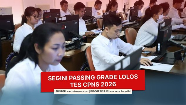 Segini Passing Grade Lolos Tes CPNS 2026