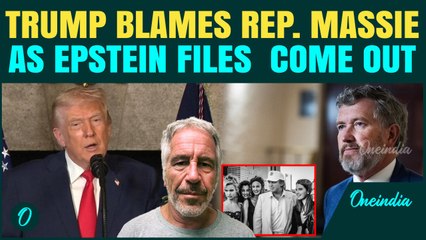 Trump BLASTS Rep. Massie After Epstein Files Expose ‘Nude Bikini’ Photos | Massie Says ‘Trump Did…’