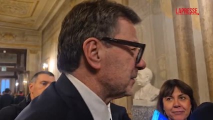 Manovra 2026, Giorgetti: «Adesso vale circa 22 mld, traiettoria positiva per Paese»