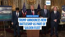 Trump announces new battleship, part of class named after himself