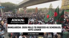 Polls to proceed as scheduled, says Bangladesh leader
