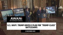 Trump unveils plan for “Trump-class” battleships