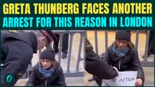 Greta Thunberg Arrested In London for THIS Protest; Slams UK Govt Over Palestine Action Prisoners