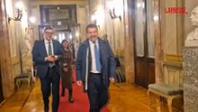 Manovra 2026, Giorgetti arriva con Salvini: "Matteo? Magari un po' di carbone sotto l'albero"