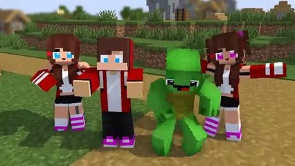 MAIZEN: JJ Has a Twin Sisters? - Minecraft Animation JJ & Mikey